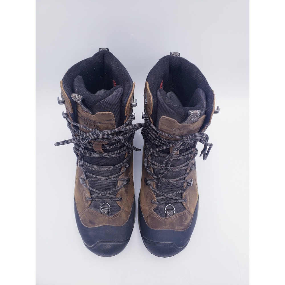 KEEN Revel IV High Polar Boots Brown Waterproof Insulated Mens Size 8 - Picture 7 of 11
